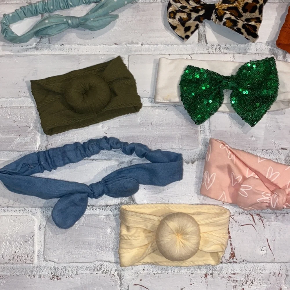 Babygirl top knot headband & more bundle!!